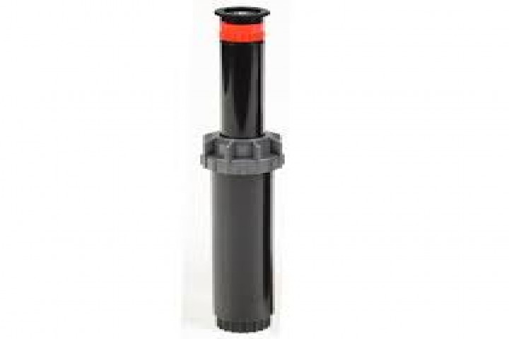 black color sprinkler head on white background